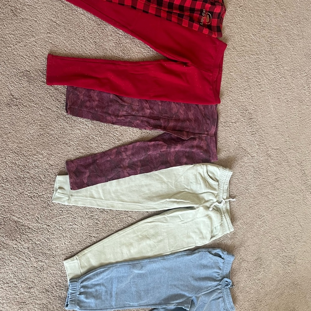 Kids' Assorted Color Bottoms Set
